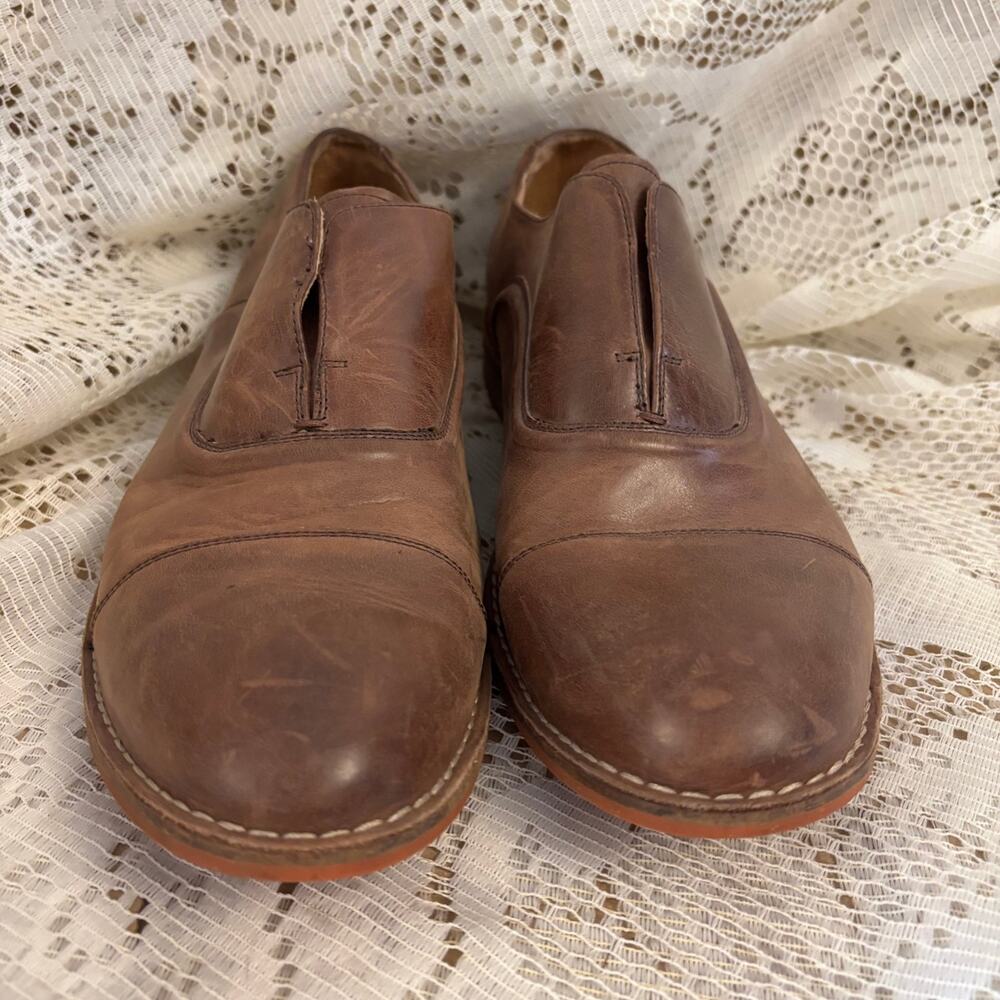 Kenneth Cole Reaction Men's US 11 M Brown Leather Oxfords Shoes